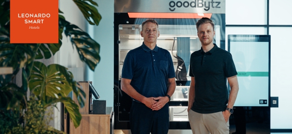 Stephan Löwel, COO DACH Leonardo Hotels Central Europe und Dr. Hendrik Susemihl, CEO GoodBytz ©GoodBytz 
